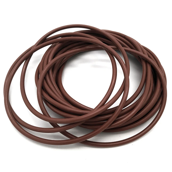 Piston Seal Ring Brown Color Viton FKM Rubber O Ring